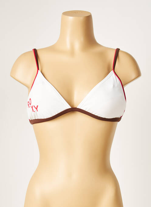 Sutien de costum de baie alb ROXY femeie