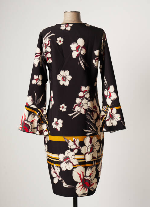 Rochie midi negru QUATRE VINGT JOURS femeie