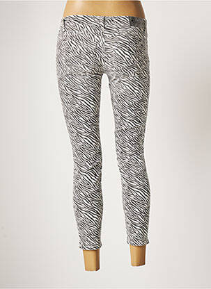 Pantalon 7/8 elasticitate talie joasă negru STREET ONE femeie
