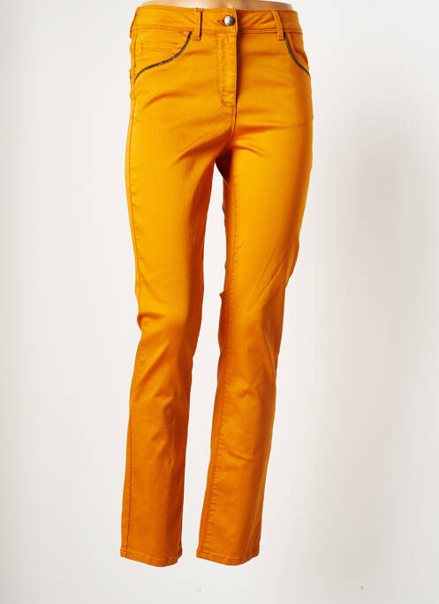 Pantalon slim portocaliu DIANE LAURY femeie