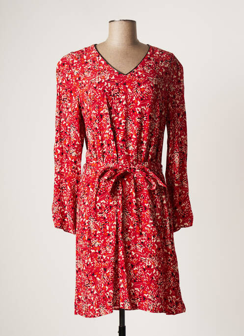 Rochie midi roșu JULIE GUERLANDE femeie