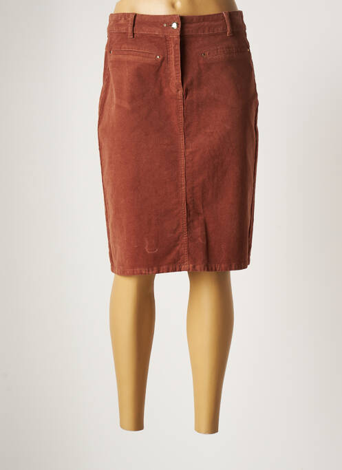 Fustă midi maro JULIE GUERLANDE femeie