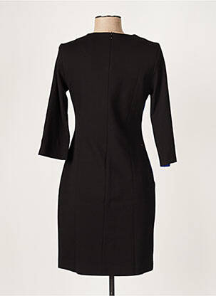 Rochie scurtă mâneci 3/4 mâneci 3/4 negru ELEONORA AMADEI femeie