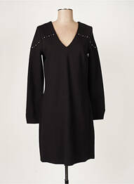 Rochie midi mâneci lungi mâneci lungi negru KOCCA femeie