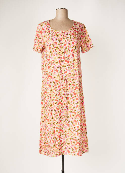 Rochie midi portocaliu DIPLODOCUS femeie