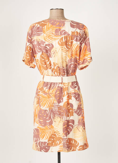 Rochie midi mâneci scurte mâneci scurte bej KOCCA femme