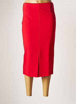Fustă midi roșu ELEONORA AMADEI femeie
