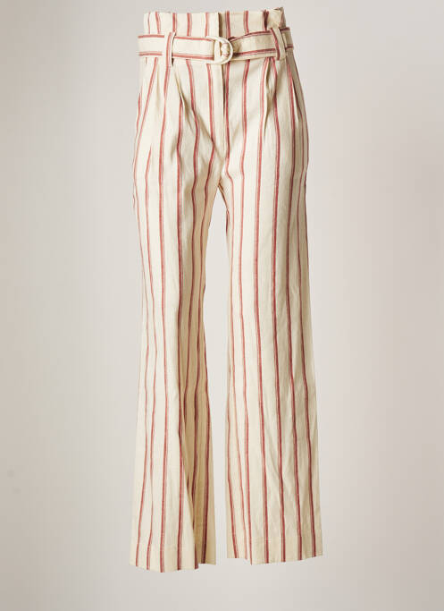 Pantalon drept bej LA PETITE FRANCAISE femeie