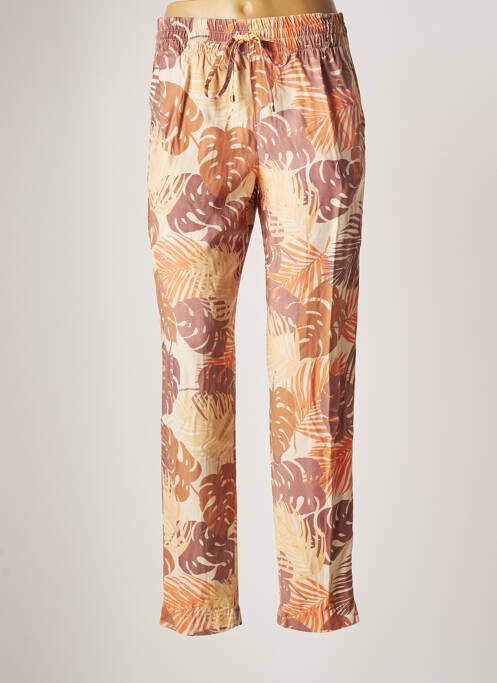 Pantalon drept bej KOCCA femeie