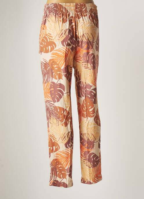 Pantalon drept bej KOCCA femeie