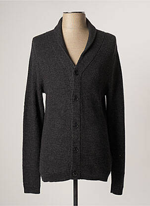 Vestă cu mâneci lungi gri SELECTED bărbat