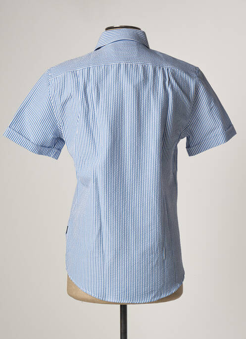 Cămașă cu mâneci scurte albastru IZAC bărbat