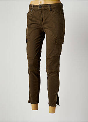 Pantalon 7/8 elasticitate mărime normală verde FIVE femeie