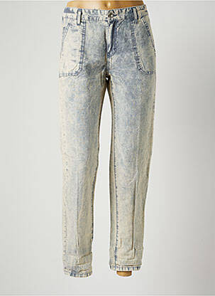 Blugi croială Mom alb FIVE femeie