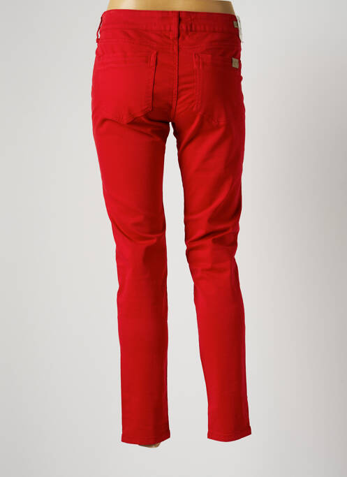 Blugi cu croială slim roșu FIVE femeie