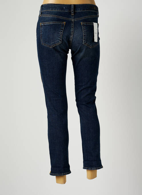 Blugi cu croială slim albastru FIVE femeie