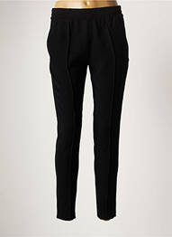 Pantalon slim talie elastică mărime normală negru DENIM STUDIO femme