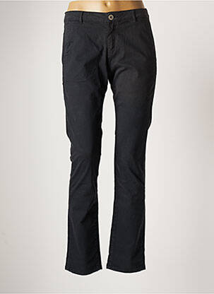 Pantalon slim talie elastică mărime normală gri DENIM STUDIO femeie