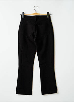 Pantalon trei sferturi elasticitate mărime normală negru DENIM STUDIO femeie