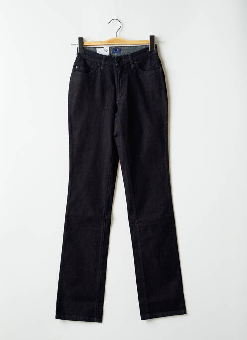 Blugi cu croială dreaptă albastru TRUSSARDI JEANS femeie