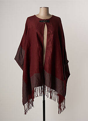 Poncho roșu VERO MODA femeie