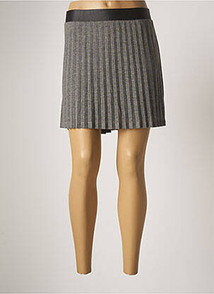 Fustă scurtă gri VERO MODA femeie