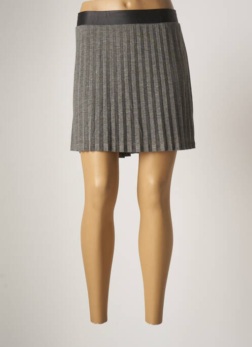 Fustă scurtă gri VERO MODA femeie