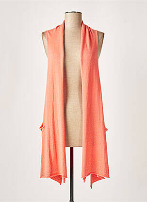 Vestă fără mâneci portocaliu ALLUDE femeie