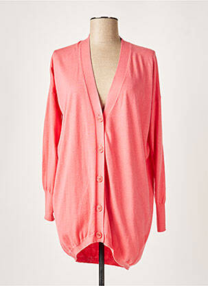 Vestă cu mâneci lungi roz ALLUDE femeie