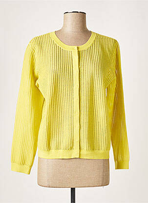 Vestă cu mâneci lungi galben PAUL KA femeie