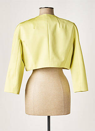 Jachete casual guler rotund verde PAULE KA femeie