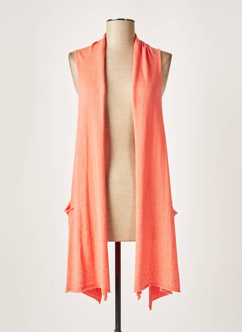 Vestă fără mâneci portocaliu ALLUDE femeie