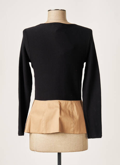 Vestă cu mâneci lungi negru PAULE KA femeie