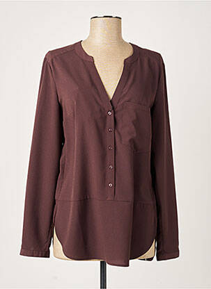 Tunică mâneci lungi maro SET femeie