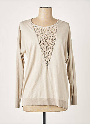 Pulover bej PAULE KA femeie