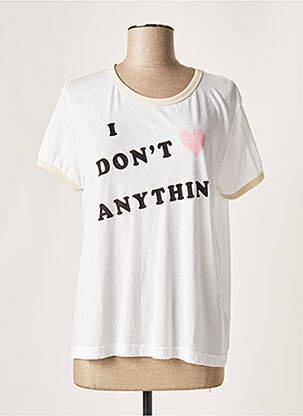 Tricou alb WILDFOX femeie