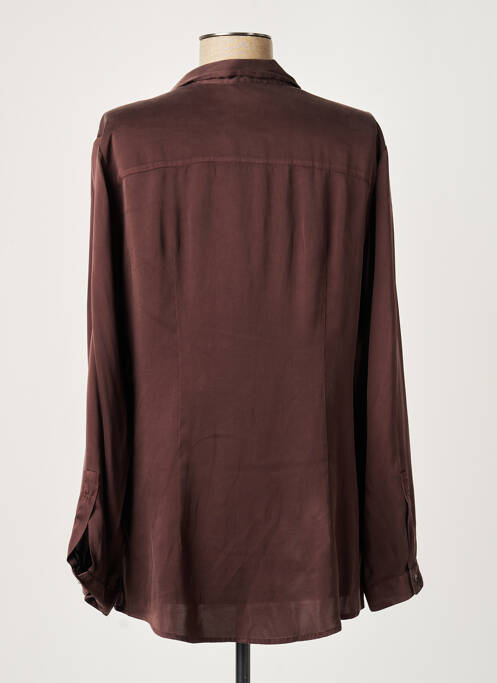 Cămașă maro HER SHIRT femeie