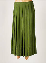 Fustă midi croială evazată verde ZYGA femme