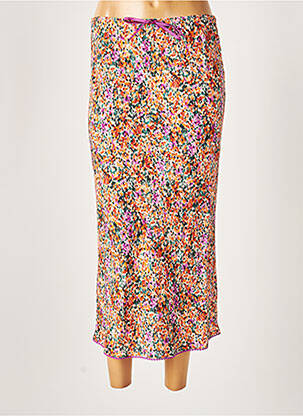 Fustă lungă portocaliu SET femeie