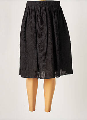 Fustă midi negru PAULE KA femeie