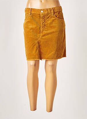 Fustă scurtă galben ACQUAVERDE femeie