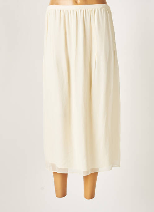 Fustă midi bej CARVEN femeie