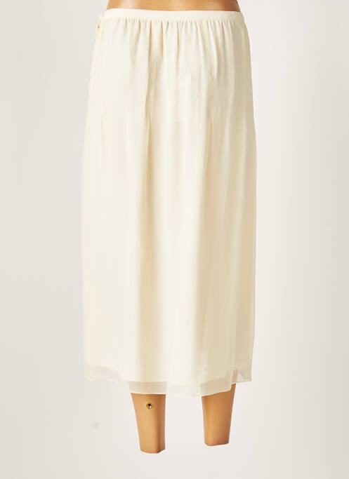 Fustă midi bej CARVEN femeie