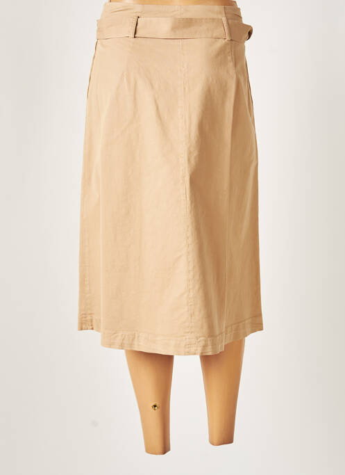 Fustă midi bej PESERICO femeie