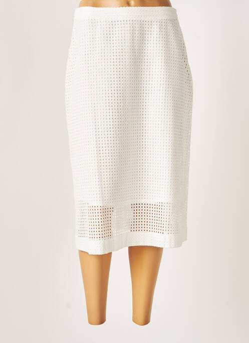 Fustă midi alb SET femeie