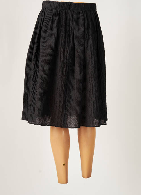 Fustă midi negru PAULE KA femeie