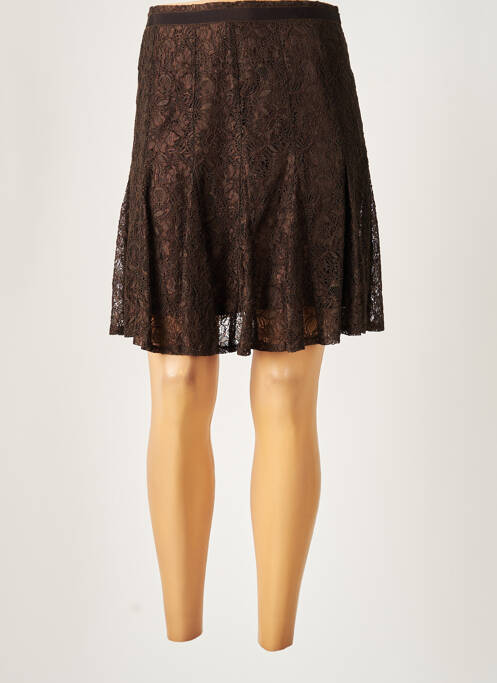 Fustă scurtă maro VICTOIRE femeie