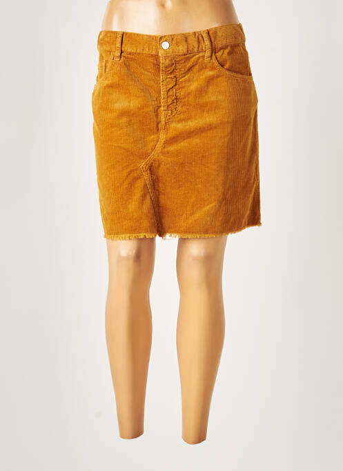 Fustă scurtă galben ACQUAVERDE femeie