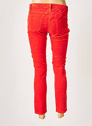 Pantalon 7/8 elasticitate talie joasă roșu ACQUAVERDE femeie
