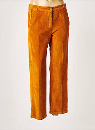 Pantalon chino maro HARTFORD femeie